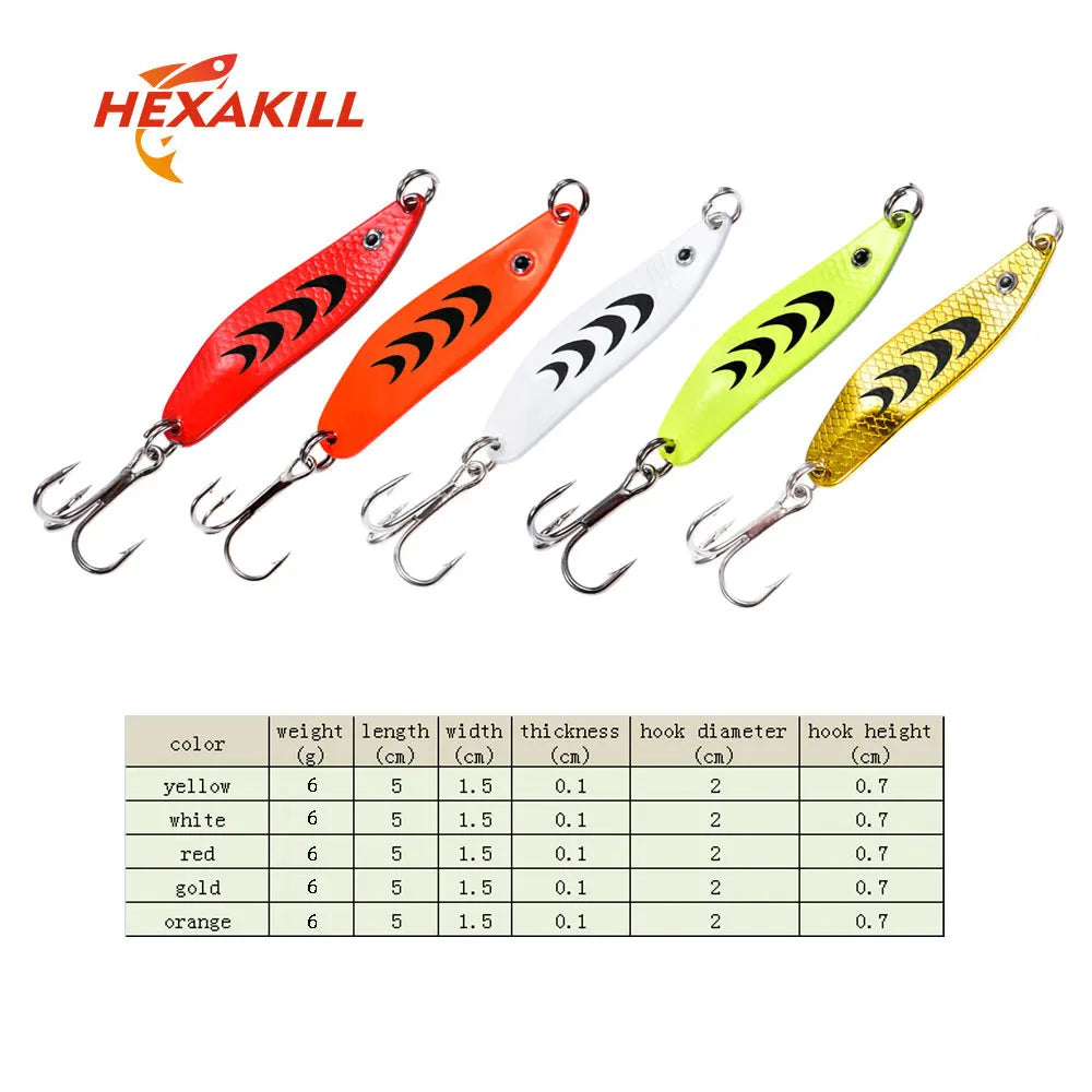 Trout Spoon Fishing Lures spinner bait Wobblers Jig Lures pesca isca artificial VIB Sequins Hard Baits for Carp Fishing Tackle