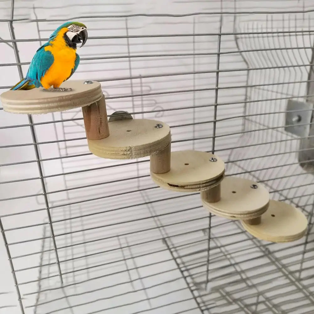 Trästege för Hamster & Burfåglar – Klätterleksak