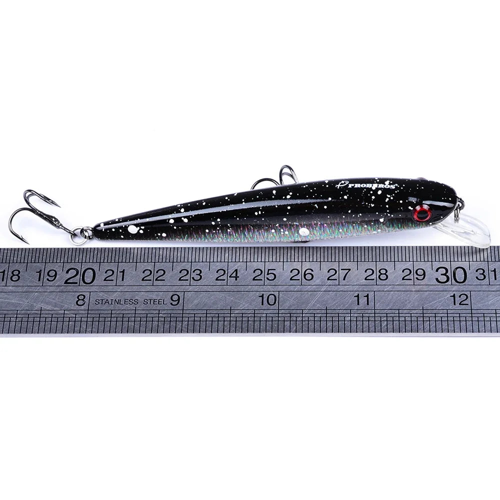 Fishing lure 4.42"-11cm fishing bait 11.22g Crankbait fishing tackle 6 color Minnow Lures 4# Hook