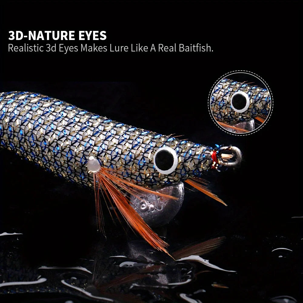 Lure Fishing Lure 9cm 6.2g Hard Bait Wholesale Realistic Lure for Mud Shrimp Squid Fake Bait Fishing Tool Accessories