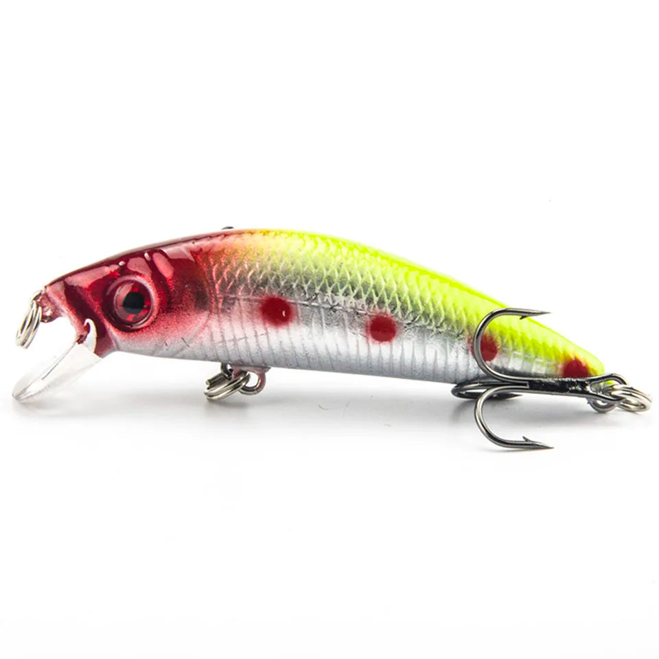 1PCS Brand Lifelike Minnow Fishing Lure 7CM 8.5G 6# Hooks Fish Wobbler Tackle Crankbait Artificial Japan Hard Bait Swimbait