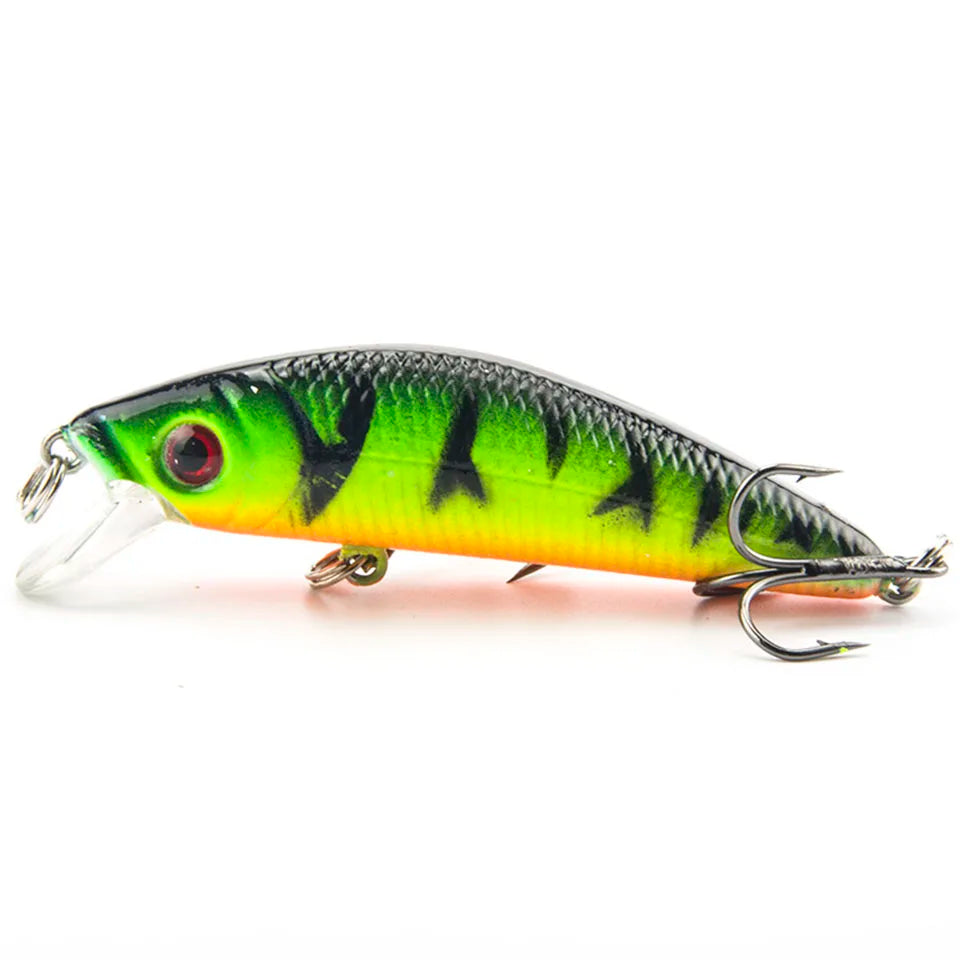 1PCS Brand Lifelike Minnow Fishing Lure 7CM 8.5G 6# Hooks Fish Wobbler Tackle Crankbait Artificial Japan Hard Bait Swimbait