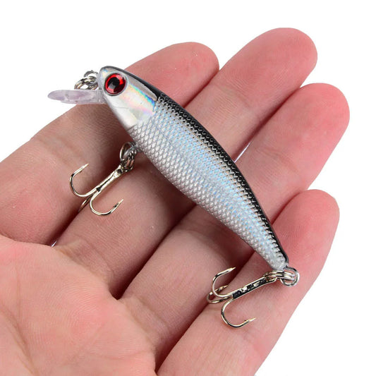 1PCS Quality Wobblers 6.5cm 4.5g Trolling Minnow Fishing Lure on Pike Pesca Artificial Hard Crankbait Fish Bait Peche Carp
