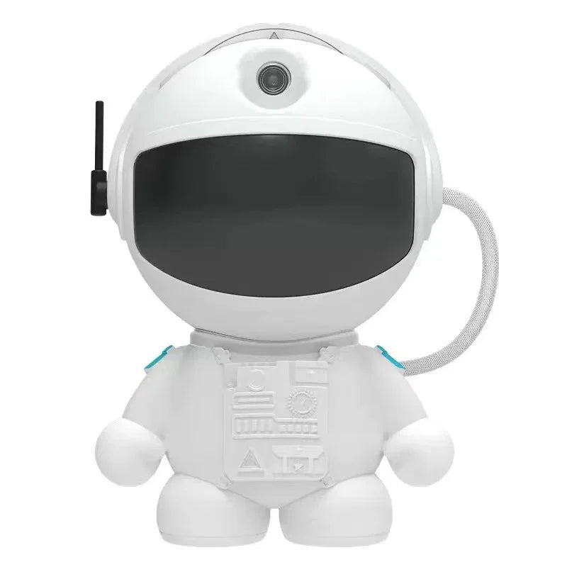 Space Galaxy Night Light Projector, Ultra-HD Astronaut Design, 12 Film Discs, LED Display with Adjustable Brightness