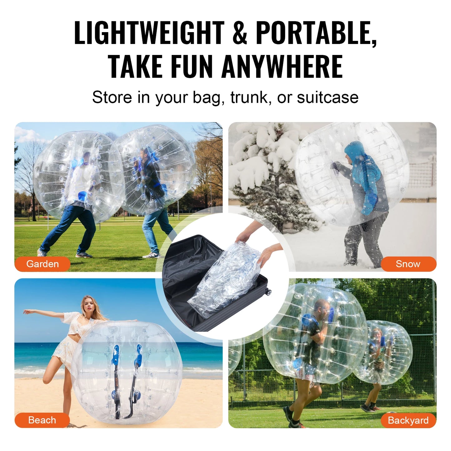 Bumper Balls - Bubbelfotboll för tonåringar & vuxna