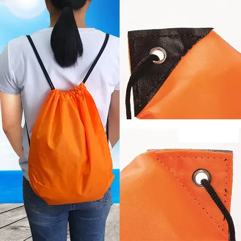 Outdoor Sports Backpack Bag Portable Waterproof Drawstring Backpack Bags Camping Hiking Backpacks Traveling Bag Travel Organizer