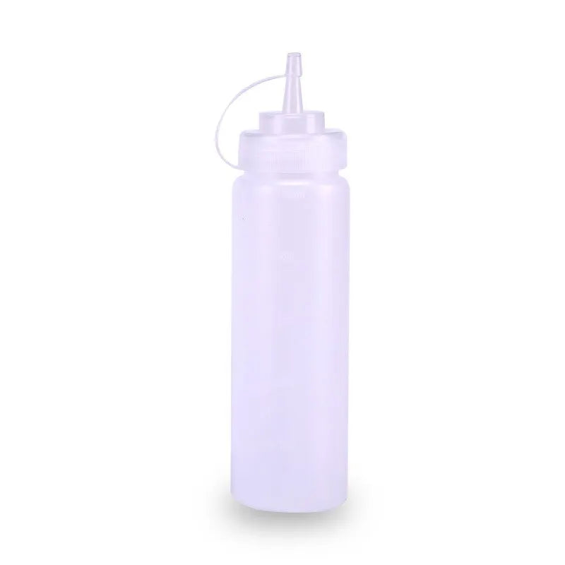 500 ML Plastic Pointed Mouth Squeeze Type Sauce Bottle Made Environmentally Friendly Materials Clean Dustproof Seasoning Bottles