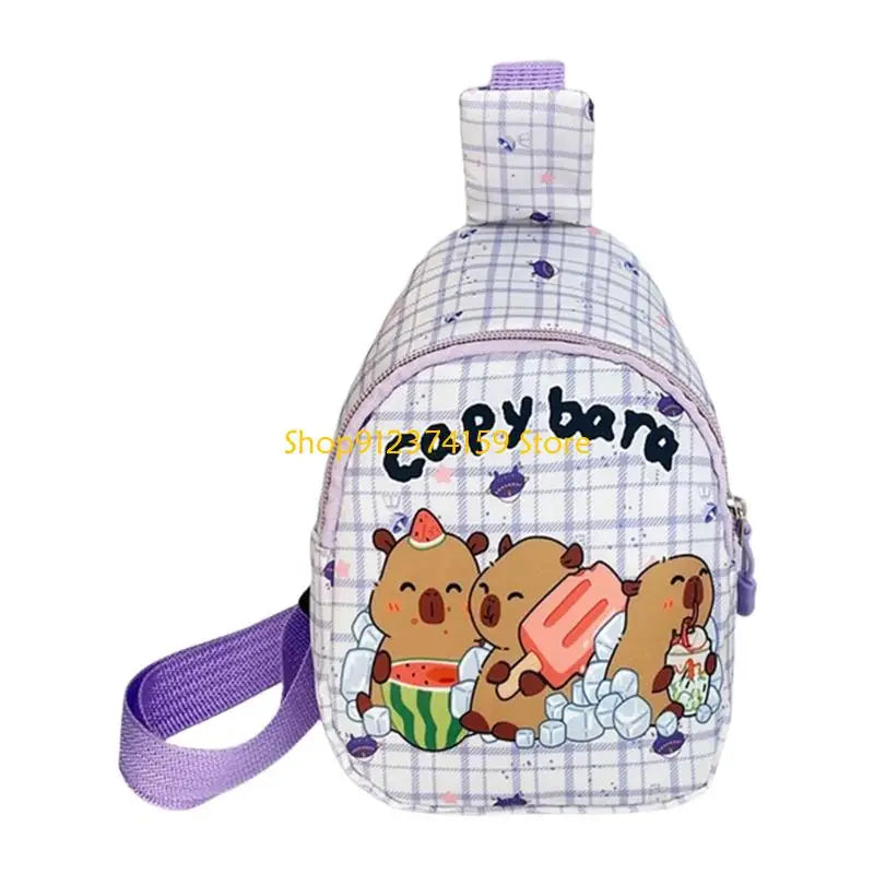 G5AE Small Slings Backpack Crossbody Slings Bag,Kids Chest Bag Daypack Fannys Pack Crossbody Bag Outdoors Hiking Traveling