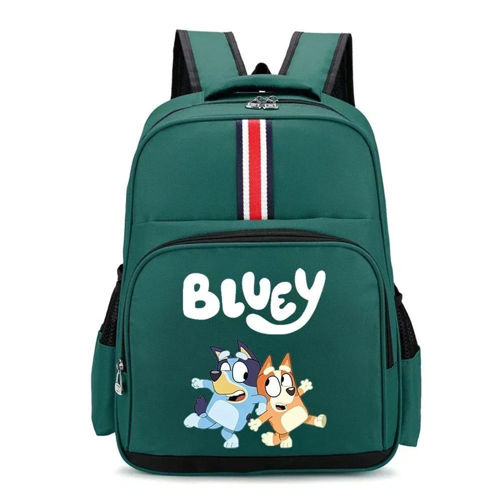 Blueys Bingo Schoolbag Print Backpack for Boys Girls Large Capacity Knapsack for Primary School Students Bag Birthday Gift