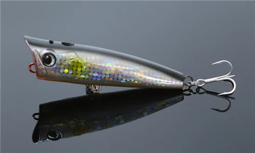 Le Fish 90mm 21g Fishing Lure Topwater Popper  Hard Baits Saltwater Wobblers Seabass Trout Pesca