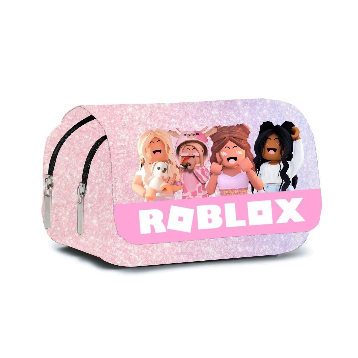 3D New ROBLOX Blox Fruit Creative Cartoon Pencil Case Cartoon Game Pencil Case for Elementary School Students School Bag Mochila