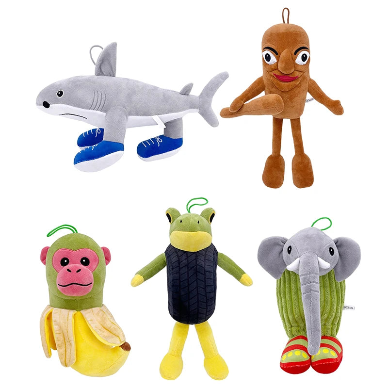 Tralalelo Tralala Plush Doll Tungtungtung Italian Brainrot Al Tralalero Tralala Plush Doll Stuffed Soft Pillow Animal  Style Toy