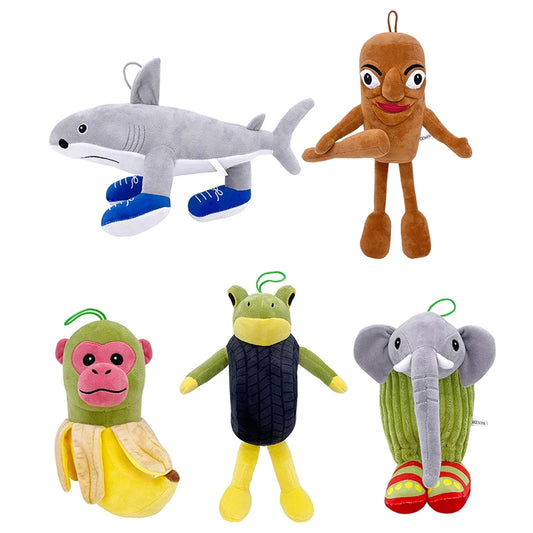 Tralalelo Tralala Plush Doll Tungtungtung Italian Brainrot Al Tralalero Tralala Plush Doll Stuffed Soft Pillow Animal  Style Toy