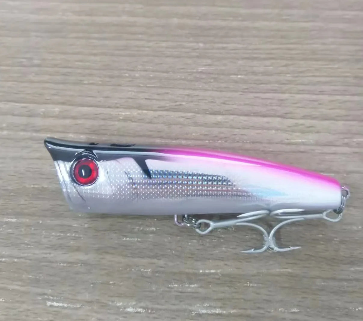 Le Fish 90mm 21g Fishing Lure Topwater Popper  Hard Baits Saltwater Wobblers Seabass Trout Pesca