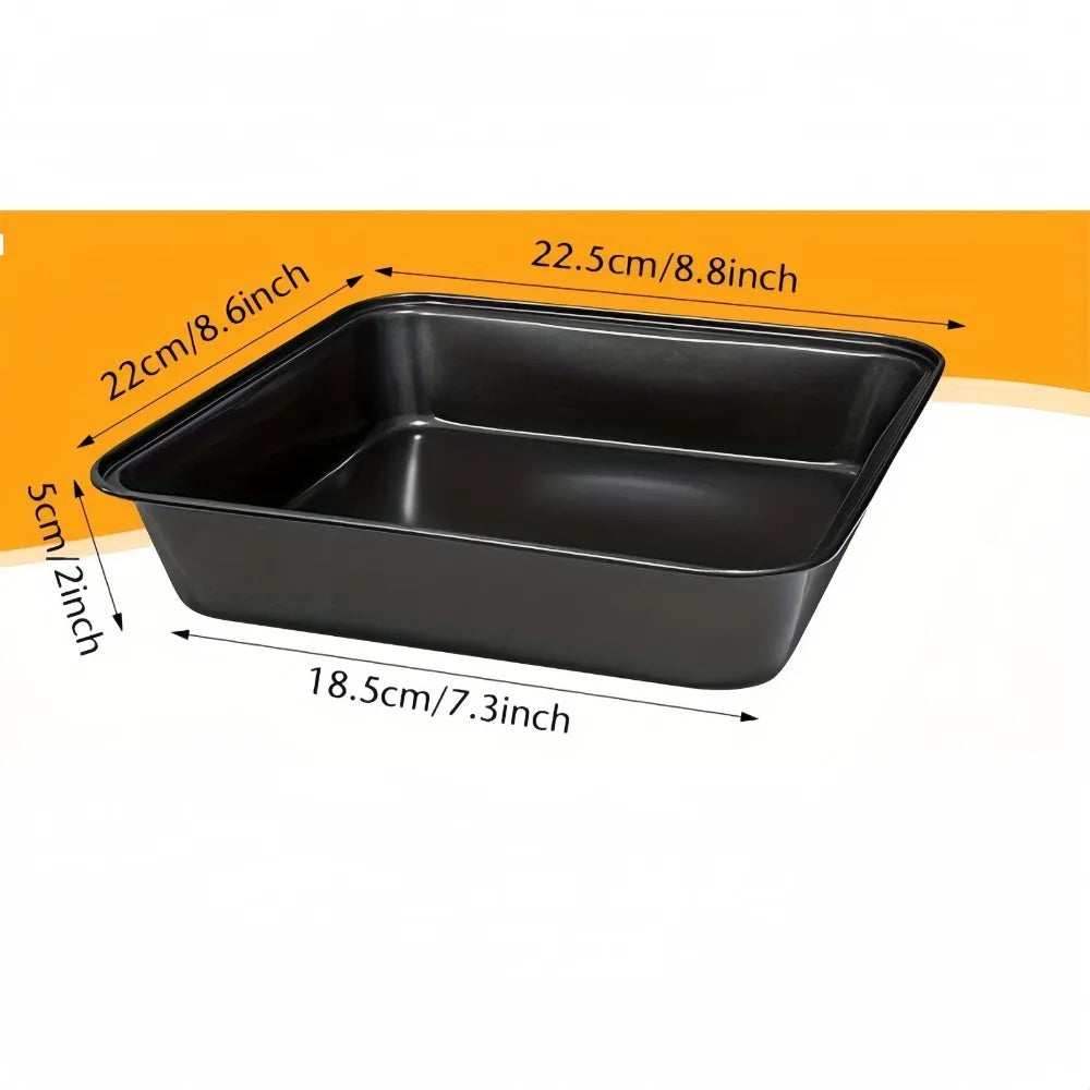 Carbon Steel Nonstick Roasting Pan Rectangular Baking Tray Loaf Toast Bread Cake Bakeware DIY Pastry Pan Dish Kitchen Utensils
