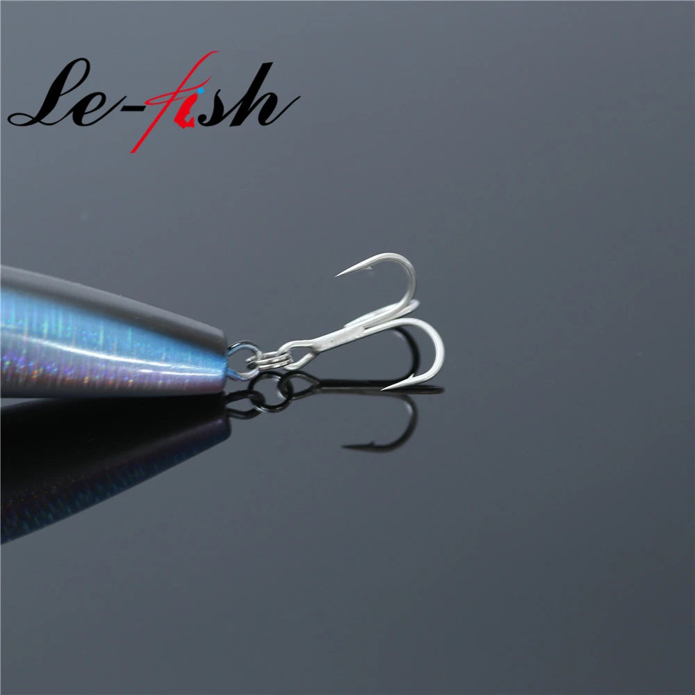 Le Fish 90mm 21g Fishing Lure Topwater Popper  Hard Baits Saltwater Wobblers Seabass Trout Pesca