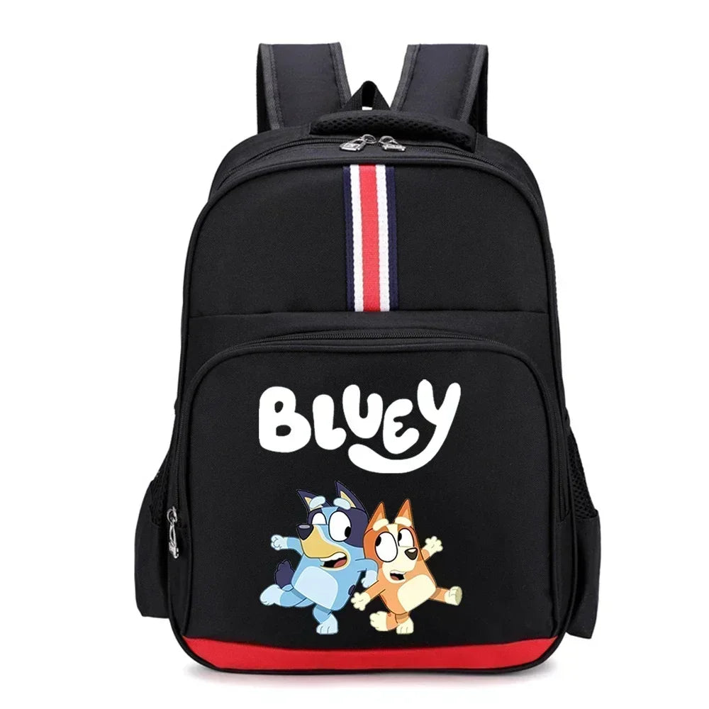 Blueys Bingo Schoolbag Print Backpack for Boys Girls Large Capacity Knapsack for Primary School Students Bag Birthday Gift